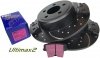 Tylne klocki Ultimax2 + WIERCONE NACINANE tarcze hamulcowe EBC seria GD Lancia Thema RWD 3,6 V6