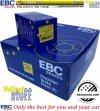 Przednie klocki YellowStuff + NACINANE tarcze hamulcowe 300mm EBC seria BSD Ford Kuga FWD 2013-2019