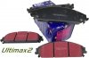 Klocki hamulcowe przednie EBC Ultimax2 Dodge Caliber SRT 2,4 Turbo