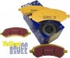Przednie klocki hamulcowe EBC YellowStuff Dodge RAM 1500 Pickup 5 szpilek 2006-