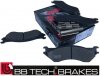 Przednie klocki hamulcowe z zestawem montażowym Ford F-150 F150 1999-2004 7700 Lb GVW