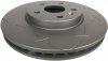 Przednia NACINANA tarcza hamulcowa 321mm Chevrolet Malibu 2013-