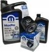 Oryginalny MOPAR filtr oraz mineralny olej MaxPro 5W30 Jeep Commander 4,7 V8 2008-