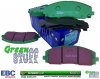 Przednie klocki GreenStuff + NAWIERCANE NACINANE tarcze hamulcowe 330mm EBC seria GD RAM Cargo Van 2012-