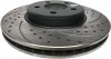 Nawiercana nacinana przednia tarcza hamulcowa 320mm Lancia Thema 2011-