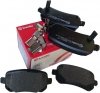 Tylne klocki BREMBO + WIERCONE tarcze hamulcowe 305mm RED Dodge Caravan 2008-