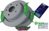 Tylne klocki GreenStuff + tarcze hamulcowe EBC PREMIUM Dodge Durango 2004-2009