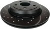 Tylna NAWIERCANA NACINANA WENTYLOWANA tarcza hamulcowa EBC seria GD Jeep Grand Cherokee 2011-