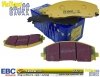 Przednie klocki YellowStuff + NACINANE tarcze hamulcowe 330mm EBC seria USR Chrysler Voyager Town Country 2012-