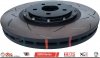 Przednie klocki PowerStop Z36 + pływające dwuczęściowe tarcze hamulcowe 400mm DBA T3 series 5000 Dodge Durango SRT Hellcat 6,2 V8 Supercharged
