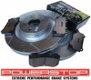 Przednie klocki Z26 + tarcze hamulcowe POWERSTOP 360mm Chrysler 300C SRT8