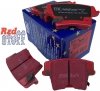 Tylne CERAMICZNE klocki RedStuff + WIERCONE NACINANE tarcze hamulcowe EBC seria GD Dodge Magnum RWD