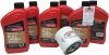 Oryginalny filtr 22x1,5mm oraz olej silnikowy Motorcraft 5W20 Full Synthetic Ford F-150 4,6 V8 2004-