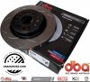 Przednie klocki HAWK LTS + tarcze hamulcowe DBA 4000 T3 RAM 1500 DT 2019-