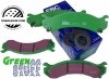 Przednie klocki GreenStuff + NAWIERCANE NACINANE tarcze hamulcowe EBC seria GD GMC Savana 2500 2003-2019