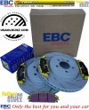 Przednie klocki YELLOWSTUFF + tarcze hamulcowe 345mm EBC seria USR Chrysler 300C