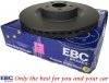Przednie CERAMICZNE klocki RedStuff + tarcze hamulcowe EBC seria PREMIUM Ford Mustang 5,0 V8 2015-