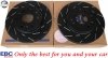 Przednie klocki Ultimax2 + NACINANE tarcze hamulcowe 330mm EBC seria USR GMC Yukon 2007-2008