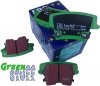 Tylne klocki GreenStuff + WENTYLOWANE tarcze hamulcowe EBC seria PREMIUM Chrysler 300C