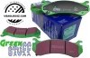 Przednie klocki GreenStuff + tarcze hamulcowe EBC seria PREMIUM GMC Yukon -2006