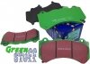 Przednie klocki GreenStuff + NAWIERCANE NACINANE tarcze hamulcowe 380mm EBC seria GD Jeep Grand Cherokee SRT 2012-2020