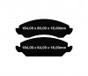 Przednie klocki Ultimax2 + tarcze hamulcowe 330mm EBC seria PREMIUM GMC Yukon 2009-2020