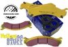 Przednie klocki YellowStuff + tarcze hamulcowe EBC seria PREMIUM GMC Yukon XL 2500 2000-2013