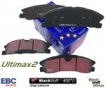 Klocki hamulcowe przednie EBC Ultimax2 do tarcz 352mm Ford Flex 2013-
