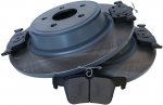 Tylne klocki + tarcze hamulcowe 316mm Ford Edge 2015-