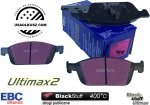 Klocki hamulcowe przednie do tarcz 320mm EBC Ultimax2 Ford Escape AWD 2013-2019