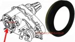 Uszczelniacz reduktora  NP241 Jeep Wrangler