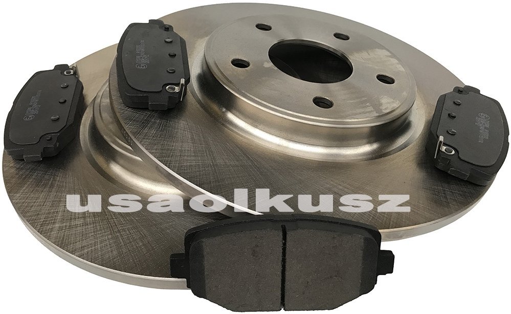 Klocki Oraz Tarcze Hamulcowe Tylne 328mm Dodge Journey