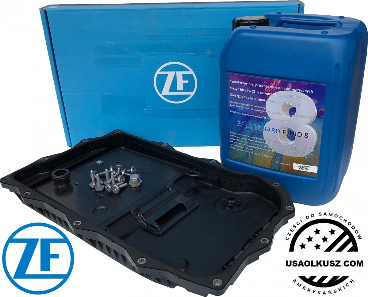 レネゲードNO8.6 Filtr oraz olej skrzyni 8 Speed ZF 8HP70 8HP75 Jeep Grand