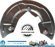 Tarcza kotwiczna osłona tarczy hamulcowej przedniej prawej Jeep Gladiator JT