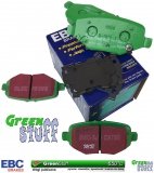 Tylne klocki hamulcowe do tarcz 345mm EBC GreenStuff Ford Flex 2012-