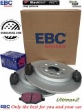 Tylne klocki Ultimax2 + tarcze hamulcowe 330mm EBC seria Premium Ford Taurus 2008-
