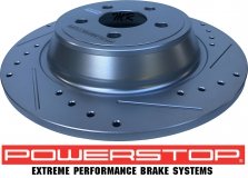 Tylna WIERCONA NACINANA tarcza hamulcowa POWERSTOP 316mm Lincoln Nautilus
