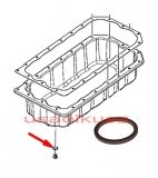 Podkładka korka spustu oleju silnika Jeep Grand Cherokee 3,0 CRD 2011- 42020019A