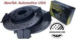 Tylne klocki + WIERCONE NACINANE tarcze hamulcowe Chrysler Voyager FWD 2020-