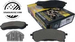 Tylne ceramiczne klocki hamulcowe z zestaerm montażowym Ford Ranger 2019-