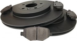 Tylne klocki +  tarcze hamulcowe 345mm Ford Explorer 2013-