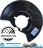 Tarcza kotwiczna osłona tarczy hamulcowej przedniej lewej Jeep Grand Cherokee WK 2011-2022 exc. brembo