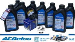 SPECJALNY filtr oleju silnika Ultraguard Gold + olej ACDelco 5W30 Chevrolet Corvette C6 7,0 V8