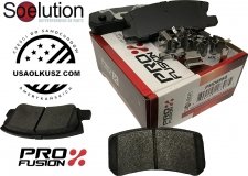 Tylne klocki hamulcowe z zestawem montażowym do tarcz 303mm Jeep Compass