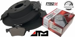 Tylne klocki + tarcze hamulcowe ATM 280mm Ford Escape 2013-2016