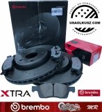 Przednie klocki brembo XTRA + tarcze hamulcowe 350mm Brembo XTRA Dodge Durango 2011-
