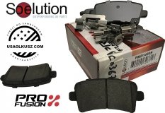 Klocki hamulcowe tylne z zestawem montażowym Cadillac XTS 2013-2019