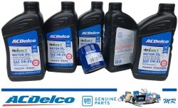 Filtr olej silnikowy 0W20 Dexos1 Full Synthetic ACDelco Chevrolet Impala 2,5 Ecotec 2016-