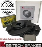 Klocki + tarcze hamulcowe przednie SLOTTED 360mm Dodge Charger SRT Scat Pack