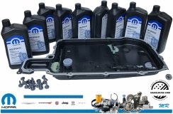 Olej + filtr oleju misa uszczelka skrzyni biegów 8P75PH MOPAR Jeep Wrangler 2,0 HYBRID 2021-2025